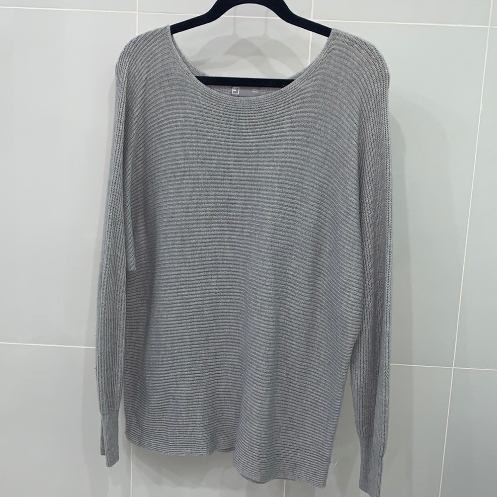 Grey Knit top